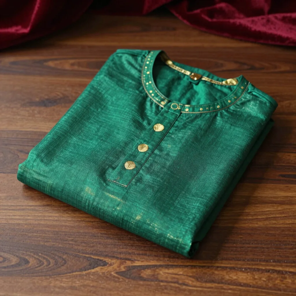 Heritage Chanderi Silk Kurta Set